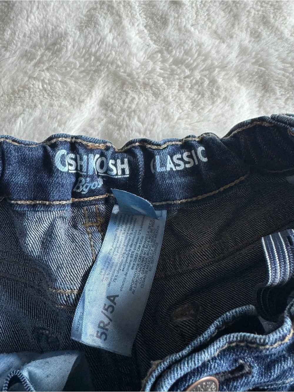 OshKosh B'gosh Dark Blue Jeans for Kids